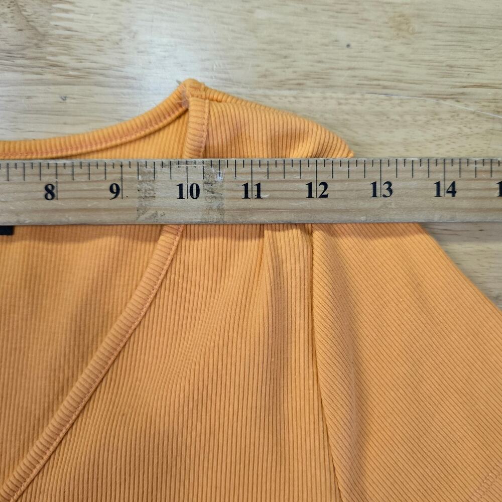 Y2k Style Wild Fable Crop Top Orange Size S - Picture 5 of 9